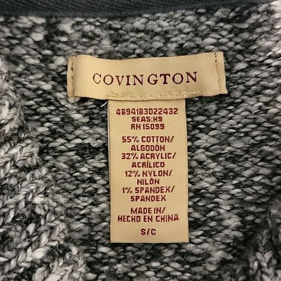 Covington pullover sweater in marled grey Size S - Picture 7 of 9